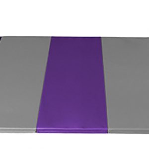 AAI Cheer Purple & Grey Panel Mat