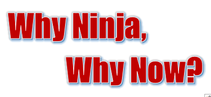 Why Ninja, Why Now?
