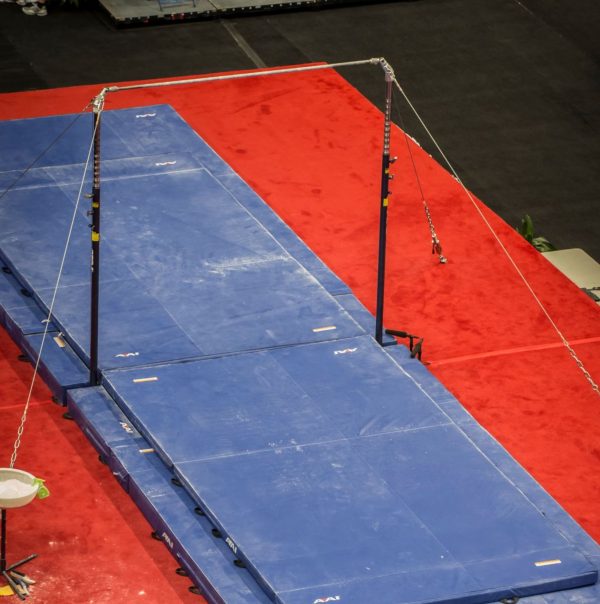 High Bar at Competition