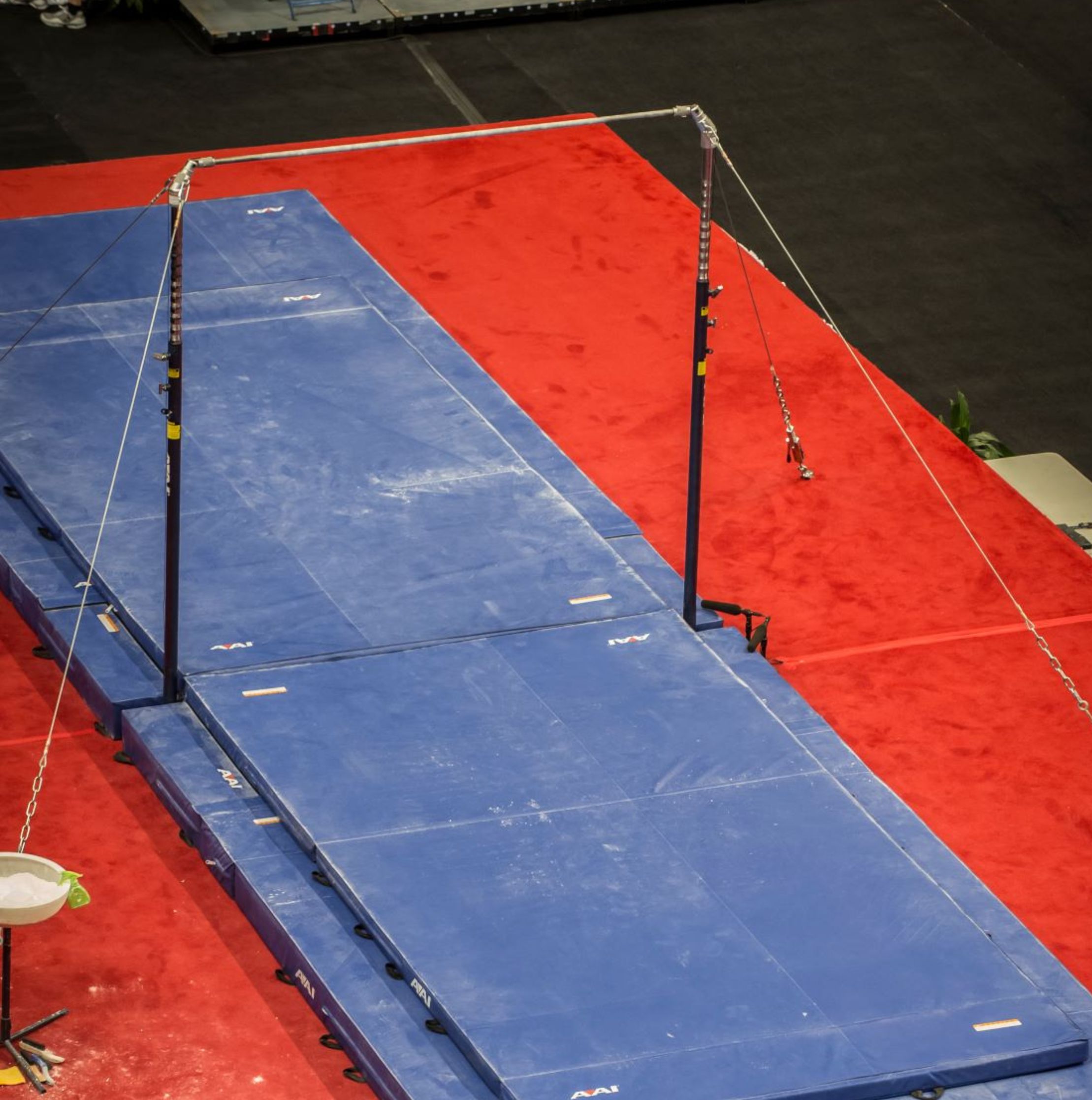 High Bar at Competition