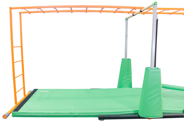 ELITE™ KIDS Ninja Monkey Bar with Ladder - American Athletic, Inc