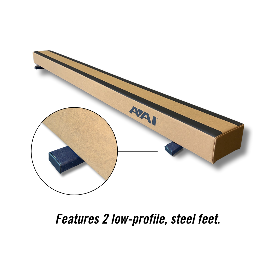 8 Inch Beam with Up Close Photo of Low Profile Legs