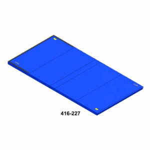 Blue 416-227 12 cm Balance Beam Landing Mat on Transparent Background